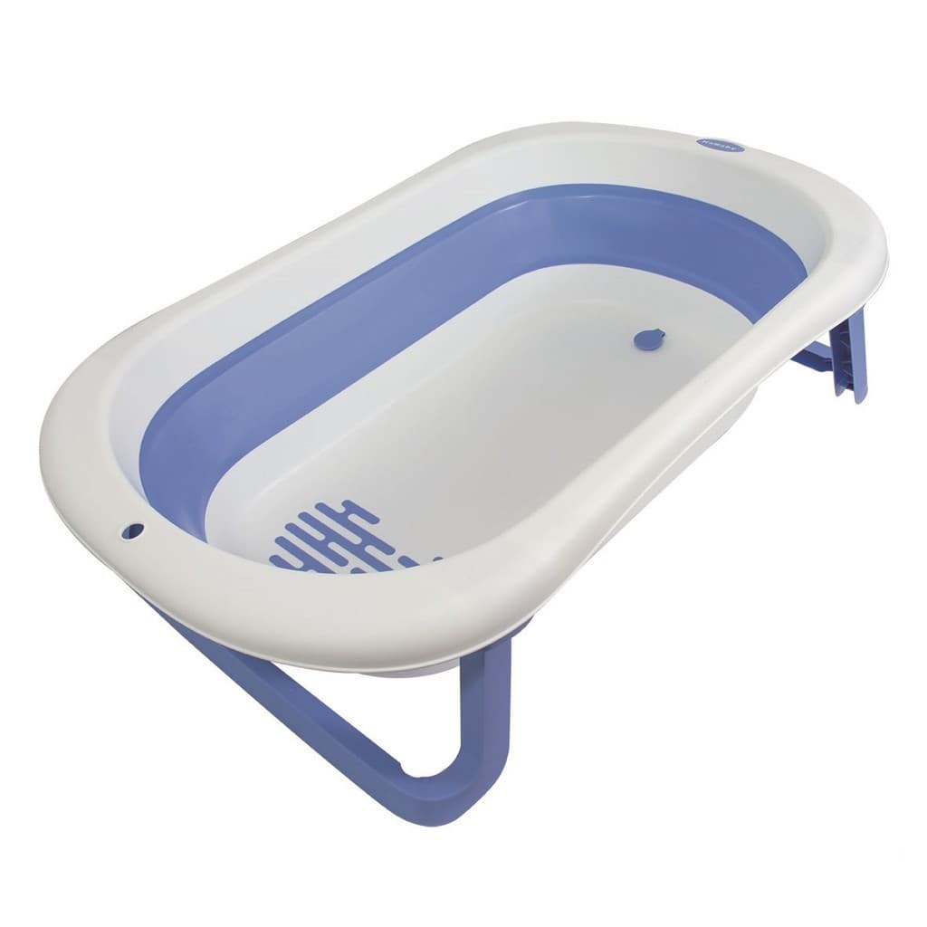 Super Banheira Infantil Dobrável 35L Antiderrapante KaBaby - Azul