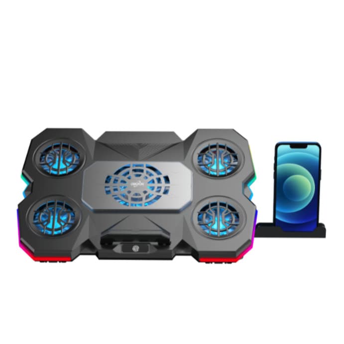 Suporte Notebook  Celular Gamer OR-SP255 RGB Cooler USB 2.0 5 Posições