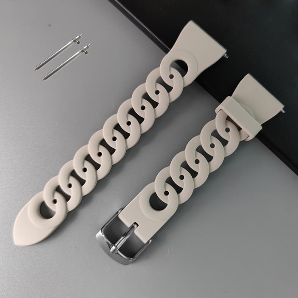 Pulseira de 20mm 22mm Para Relógio Samsung Galaxy FE 7 6 5 Clássico Pro Active 2 Gear S3 Amazfit bip GTS GTR mini