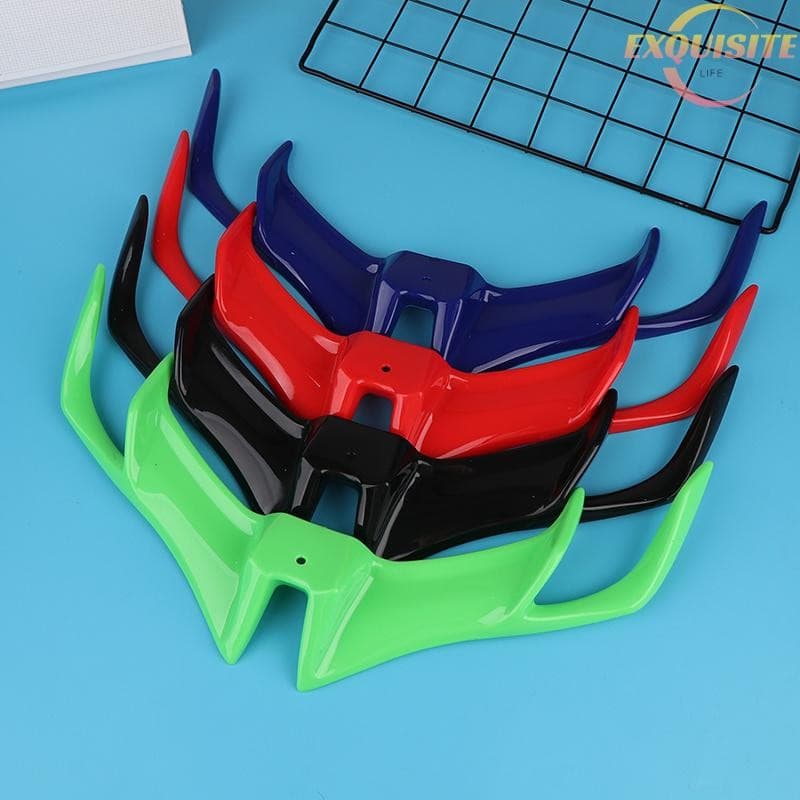 [EL] Motocicleta Frente Carenagem Winglet Asa Guarda Capa Spoiler Dianteiro Bico Para Acessórios Da Novo