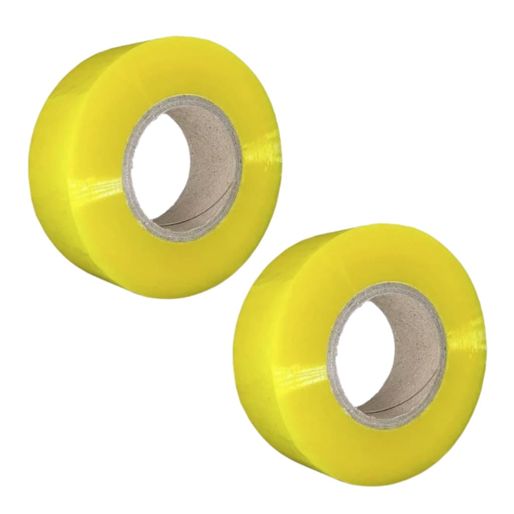 Kit 2 Fita Adesiva Durex Larga 500m Transparente Grande Embalar Caixa e Encomendas