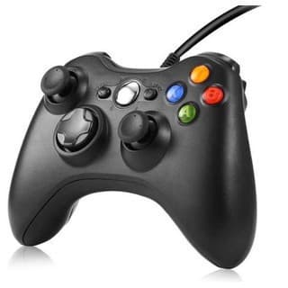 Manete Xbox 360 controle xbox Video Game e PC COM FIO