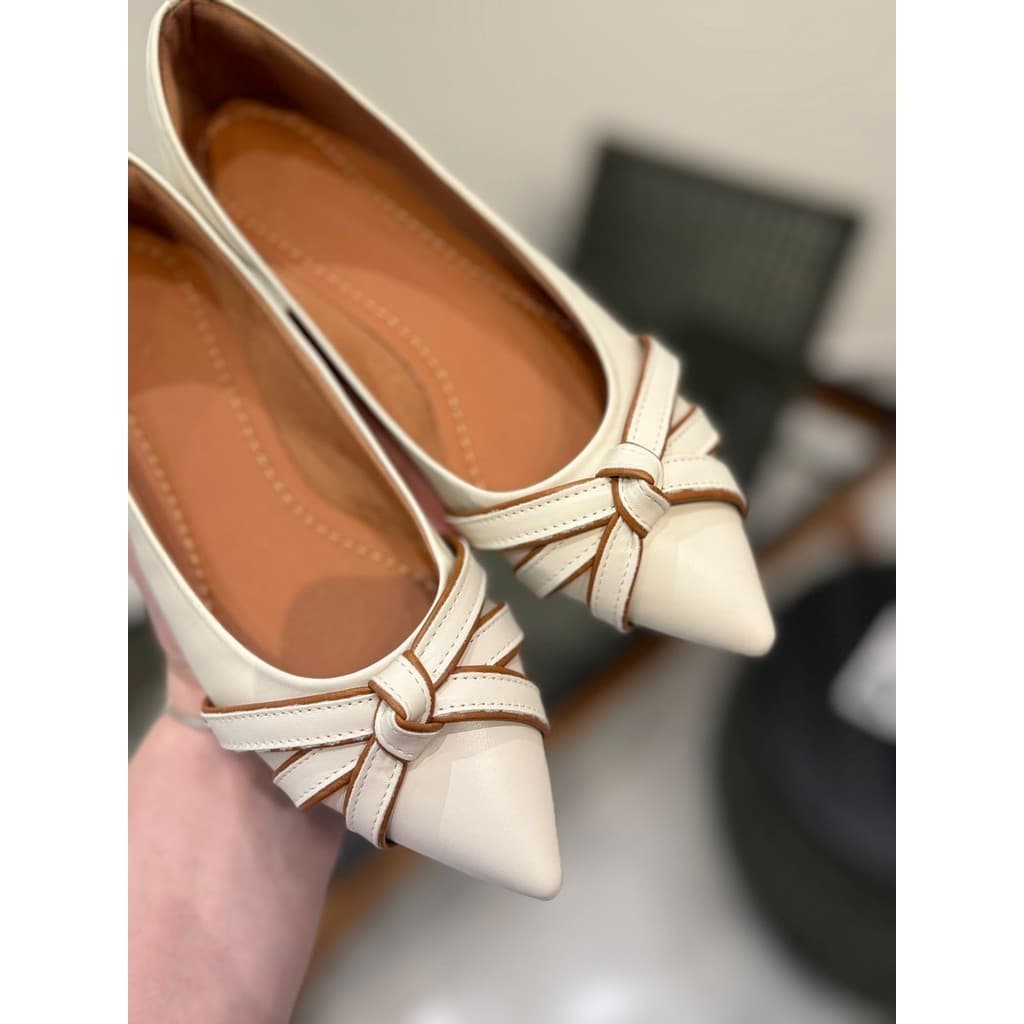 Sapatilha Feminina Bico Fino Rasteira S029