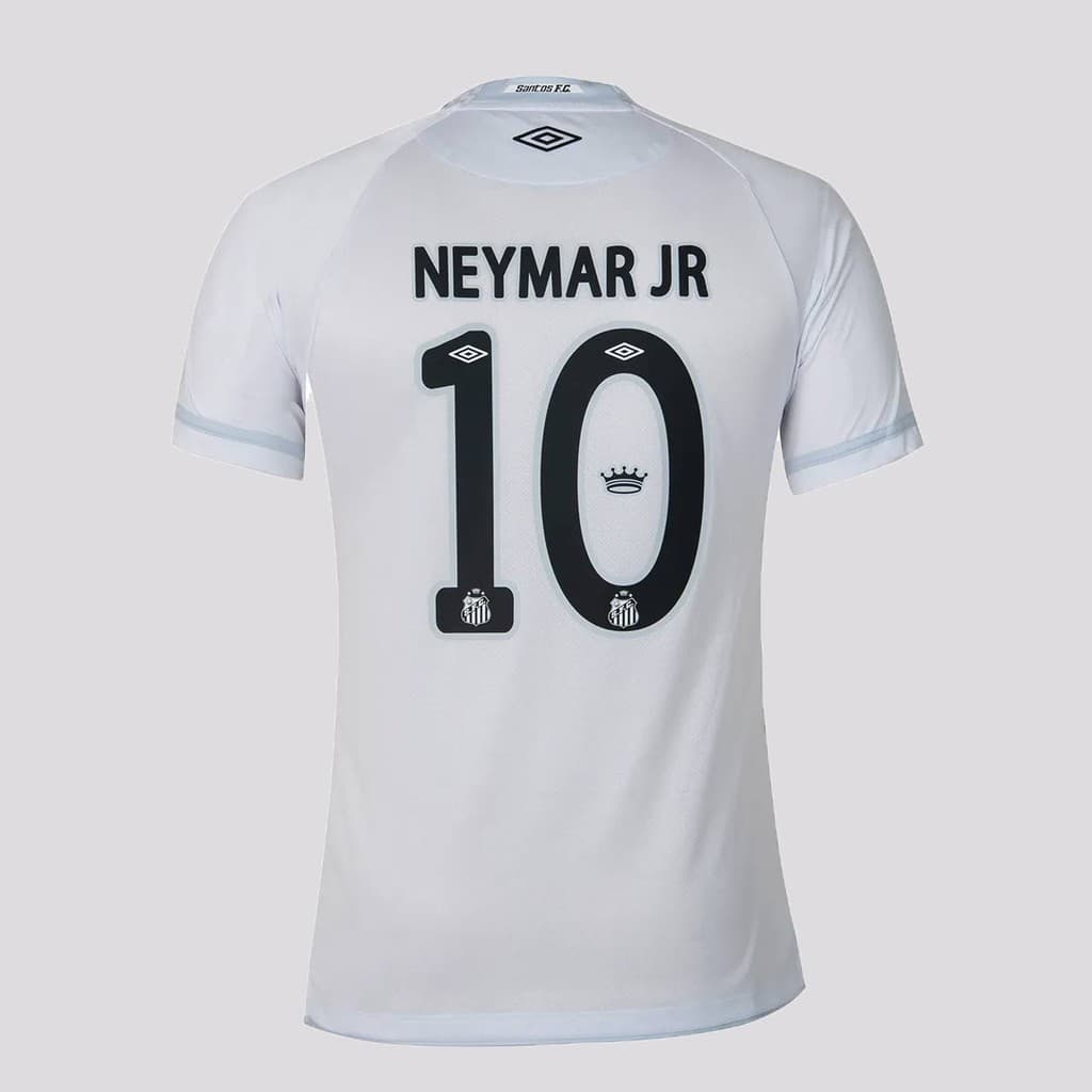 Camisa Umbro Santos I 2025 10 Neymar Jr Jogador