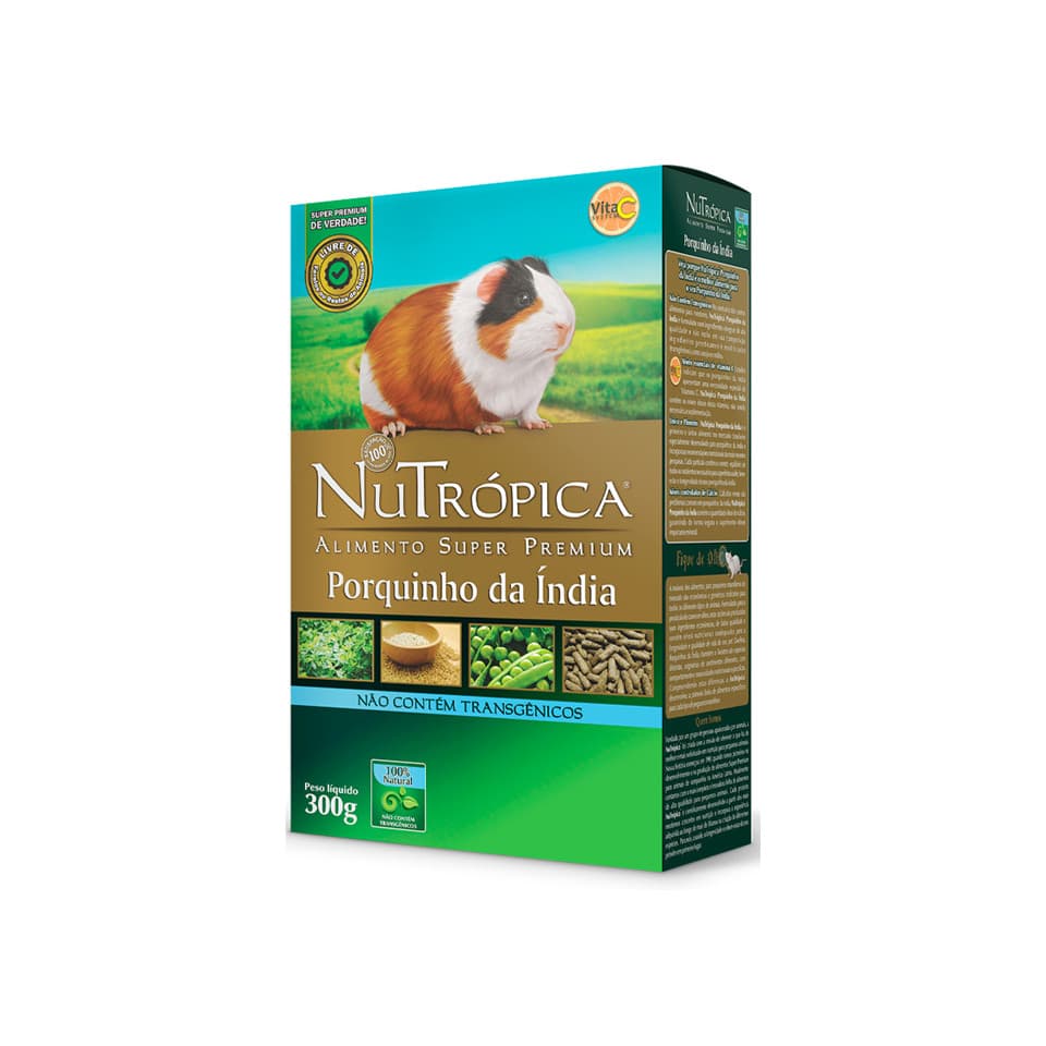 Ração Nutrópica Para Porquinho da Índia Super Premium 300g
