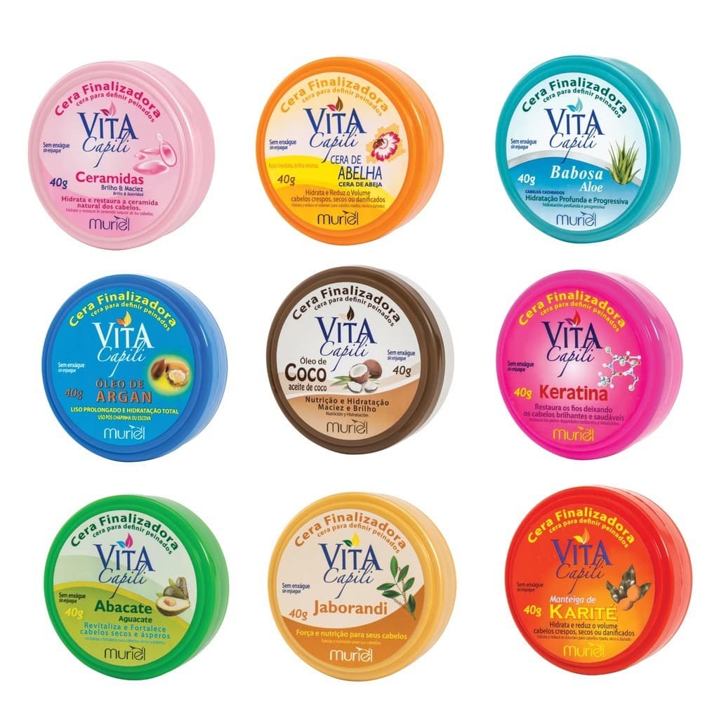 CERA FINALIZADORA VITA CAPILI 40G MURIEL ORIGINAL