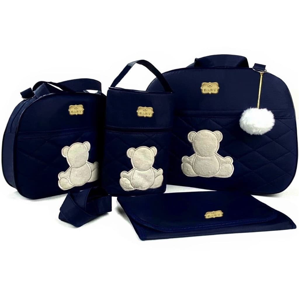 Kit Bolsas de Maternidade Bebê Simples Impermeável