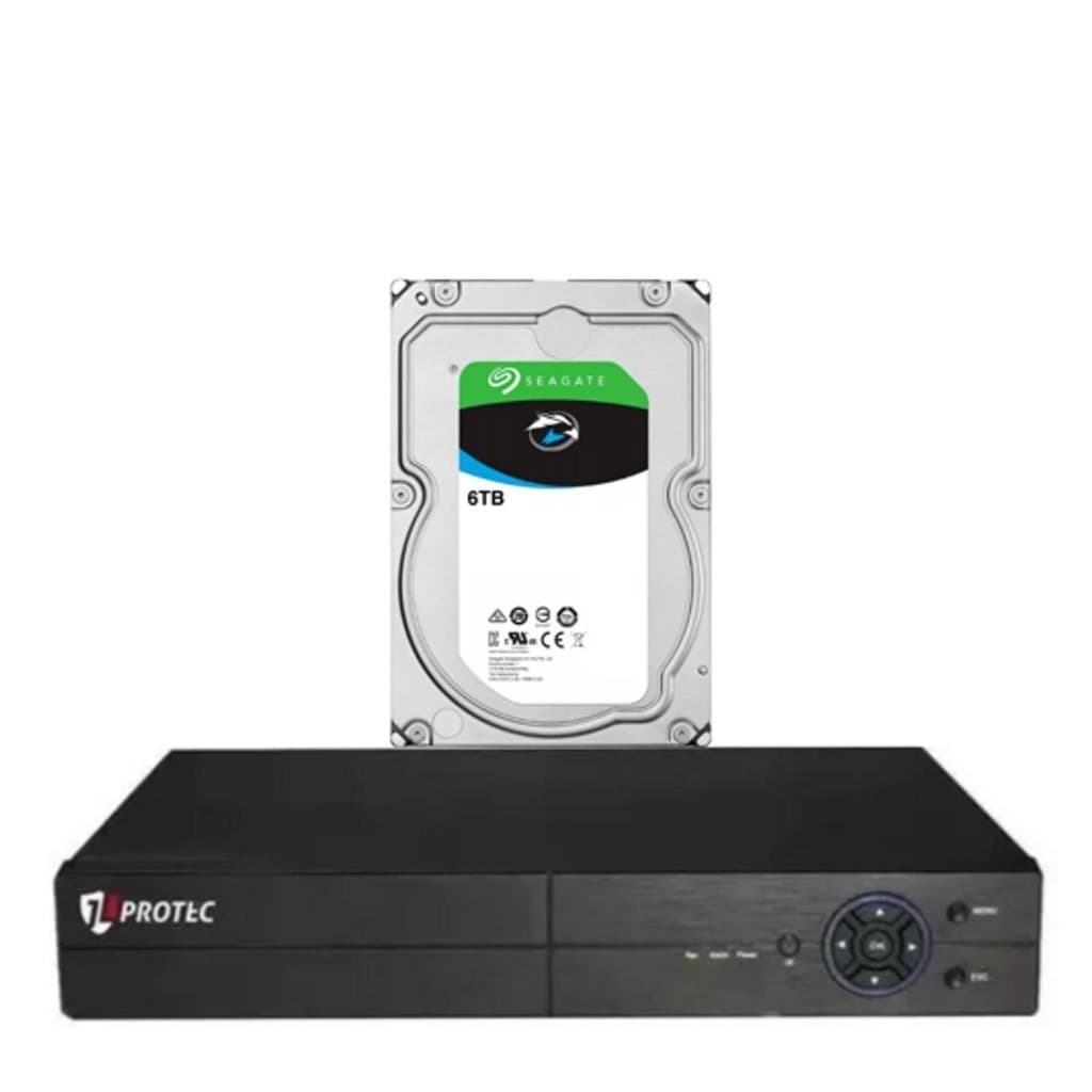 Dvr Protec 08 Canais 5x1 Com Hd 6TB