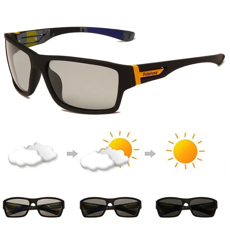 Óculos Noturno Night Vision Dirigir A Noite Polarizado Preto