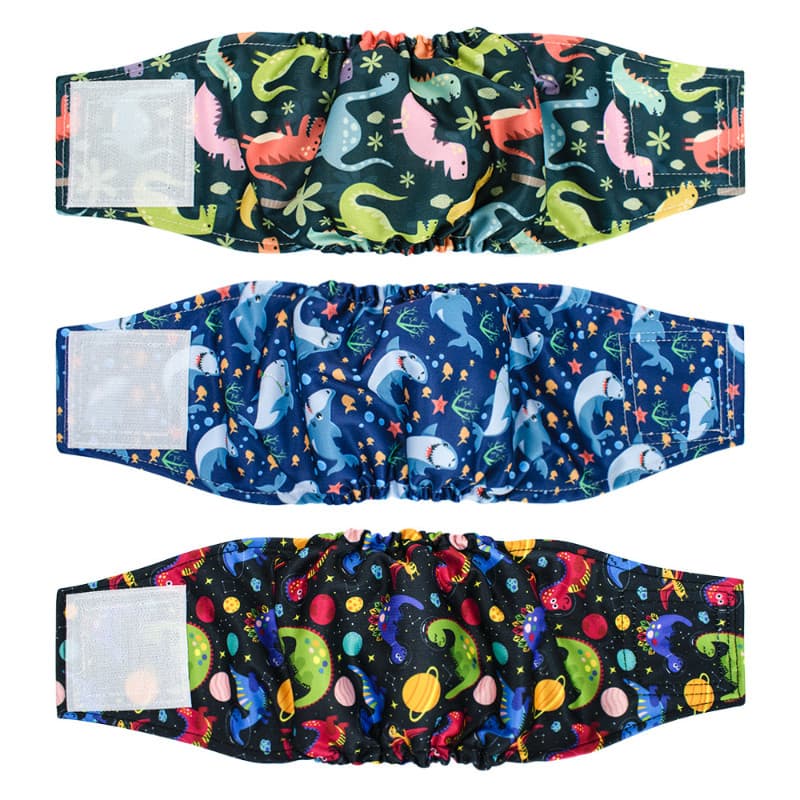 Calças Fisiológicas Para Cães , 6 Cores , Homens , À Prova D'água , Shorts Laváveis , Fralda Roupa Íntima Animais De Est