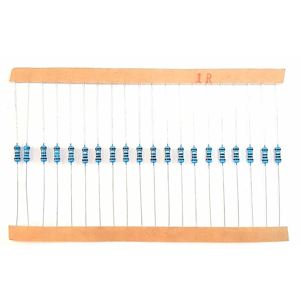 Kit 20 Resistor de Precisão 1r 1/4w 1%