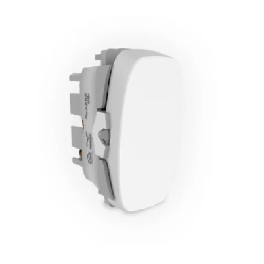 MODULO INTERRUPTOR SIMPLES 10A 250V BRANCO GRACIA ALUMBRA