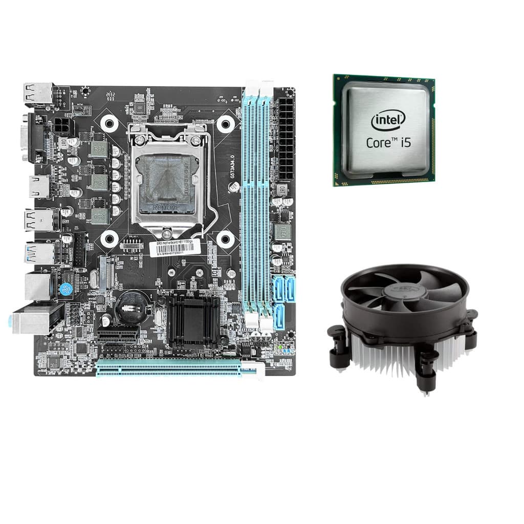 Kit Upgrade Processador I5 3470 + Placa Mãe H61 + Cooler