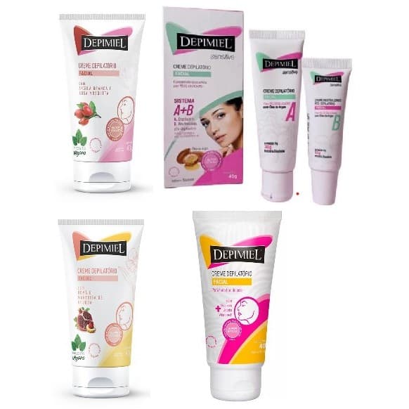 Creme Depilatório Facial 40g - Depimiel