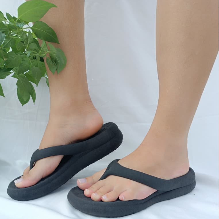 Chinelo de Saltinho Feminino Plataforma Tamanco Nuvem Ortopédico Sandália Feminina Pronta Entrega