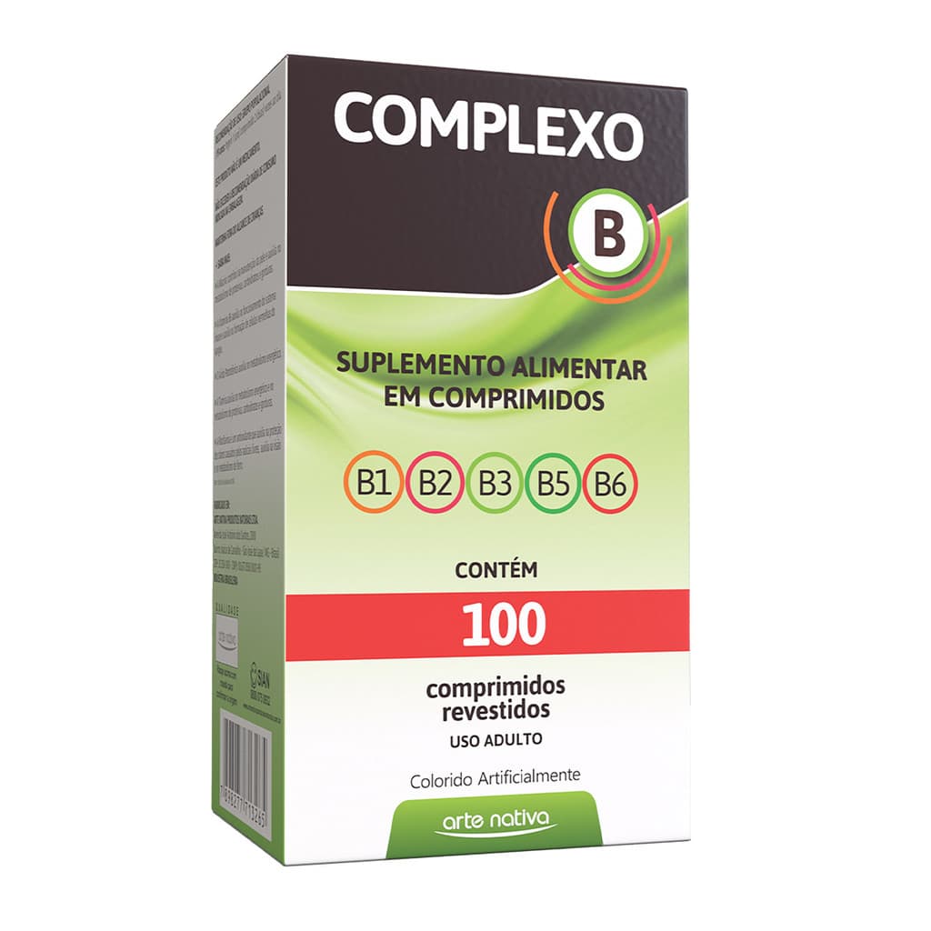 Complexo B 100 Comprimidos - Arte Nativa