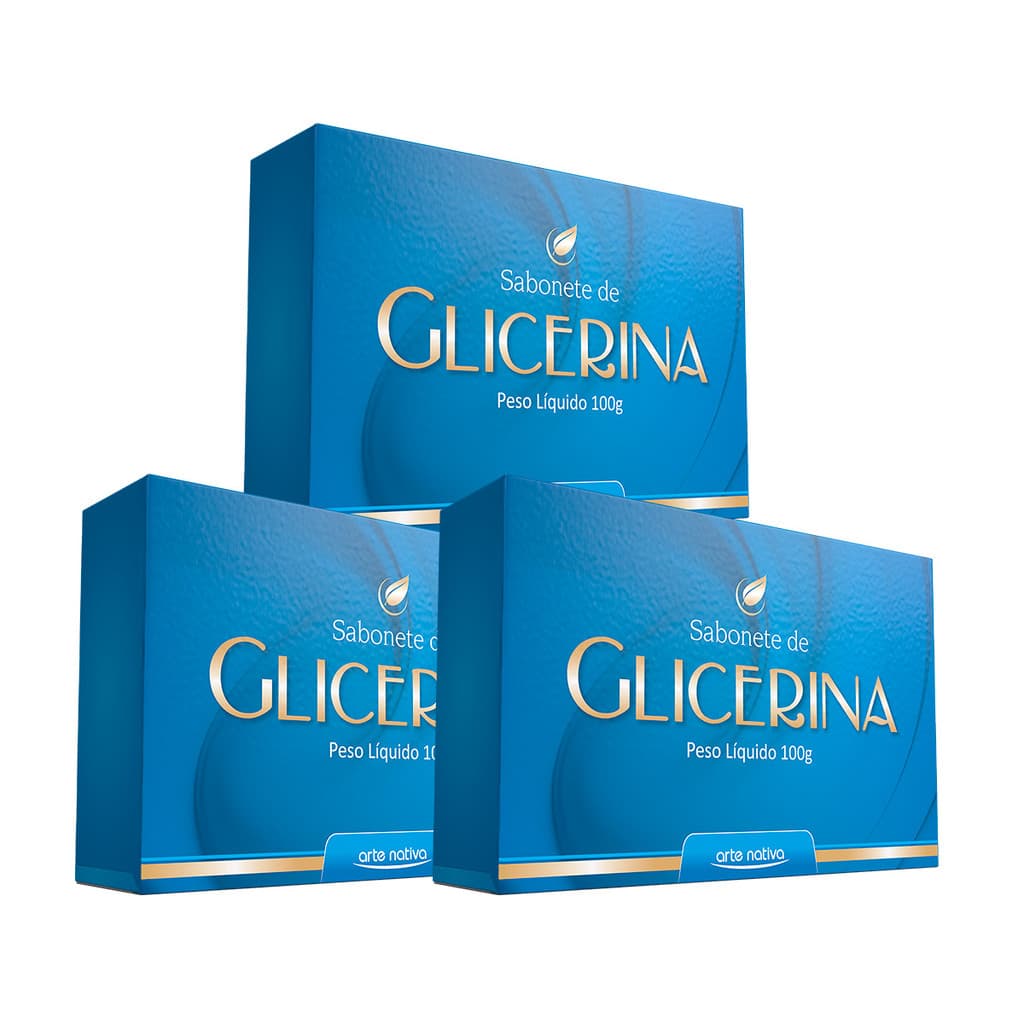 Kit 3 und Sabonete de Glicerina Arte Nativa 100g