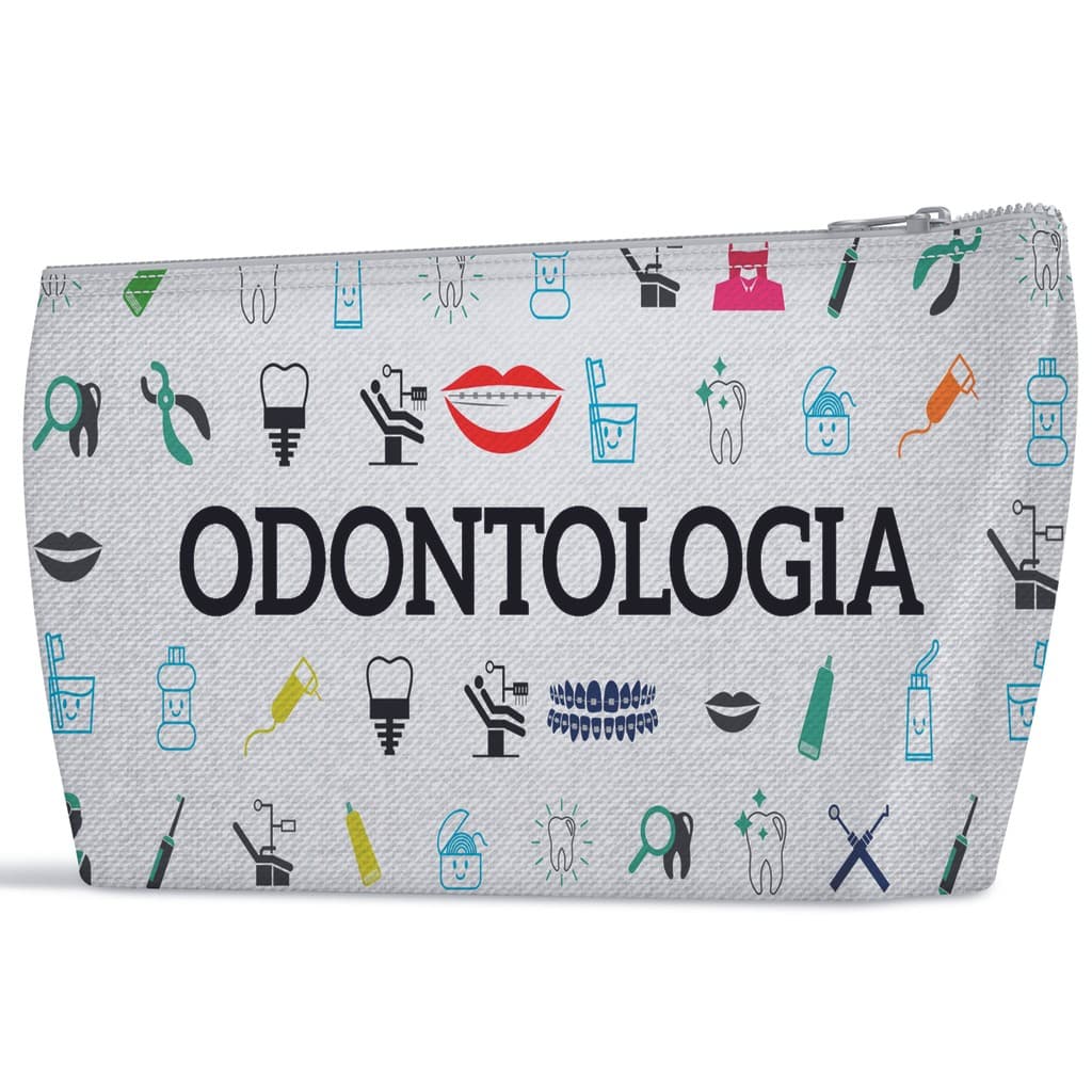 Necessaire bolsinha odontologia dentista presente slim