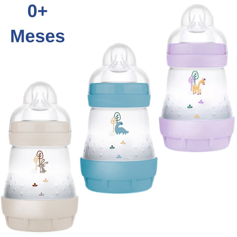 Mamadeira Mam Original Lacrada Easy Start Anticólica 160ml 0+Meses Fluxo Lento