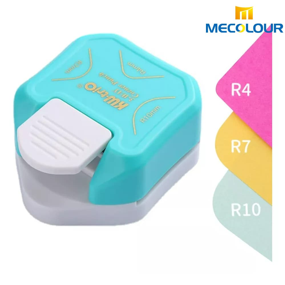 3 em 1 R4 R7 R10 Arredondador de canto Cortador circular de papel Cortador de canto Mecolour