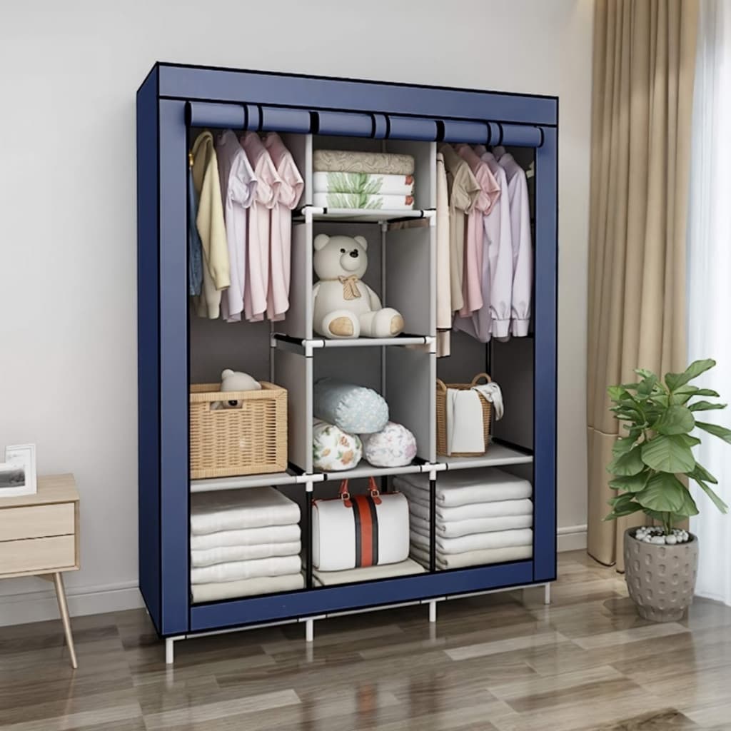 Guarda Roupa Dobrável Organizador De Roupas Portátil Multiuso Armário Organizador de Roupas Sapatos Multiuso