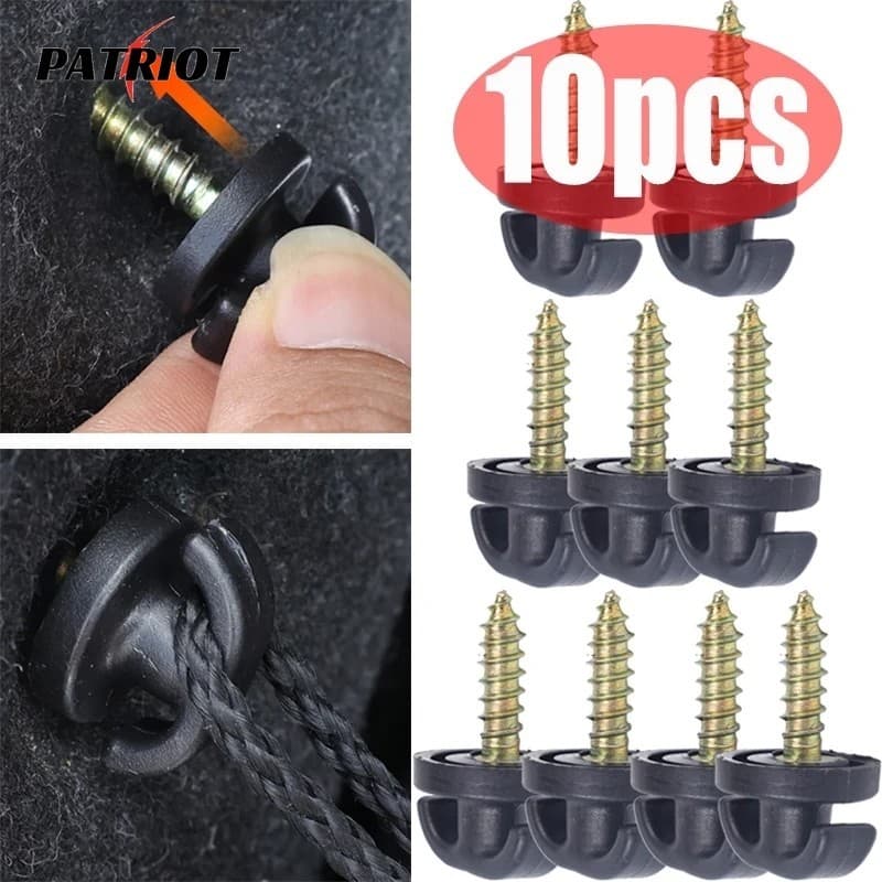 [PATRIO] Organizador De Gancho Para Porta-Malas De Carro , Instalação De Carga , Rede De Bagagem , Prendedor Fixo , Fivela Universal Suspensão De Bolso