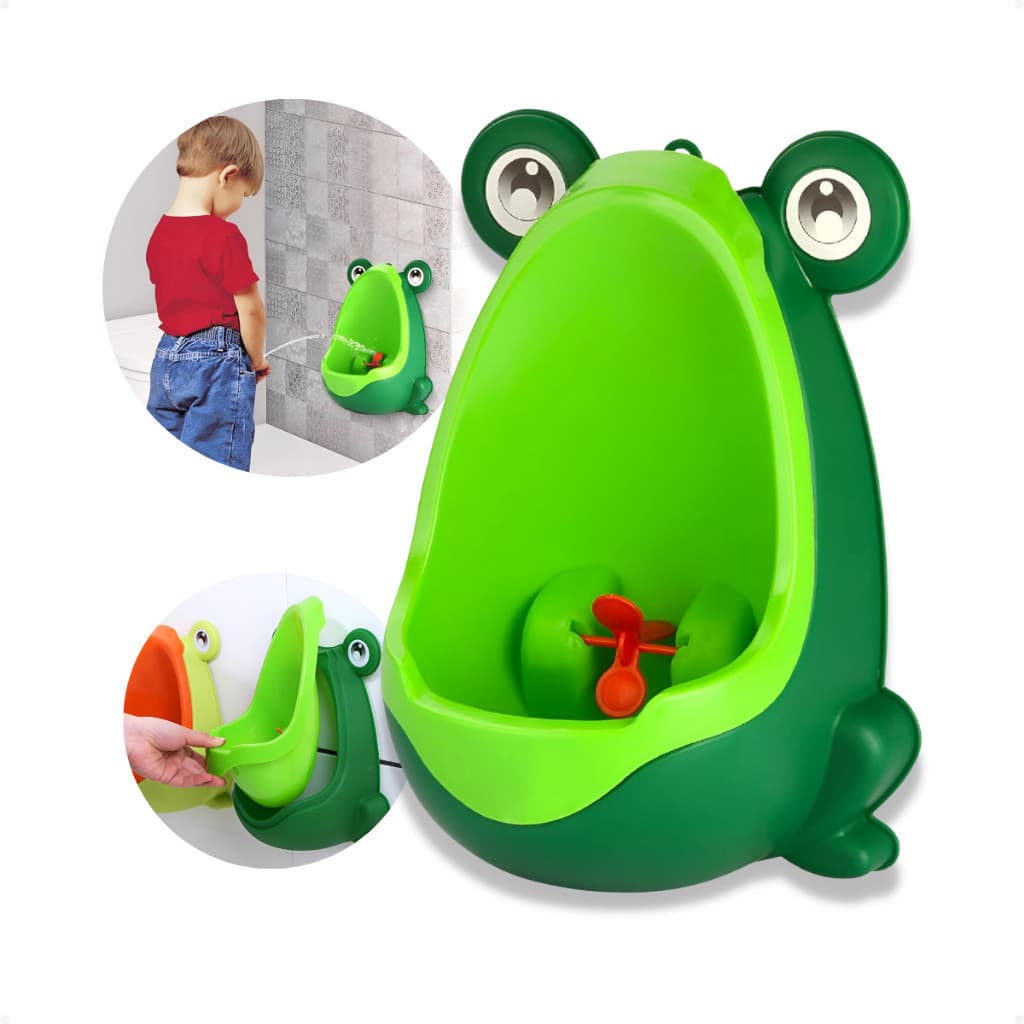 Penico de Sapinho Mictório Infantil Sapo Menino--3764