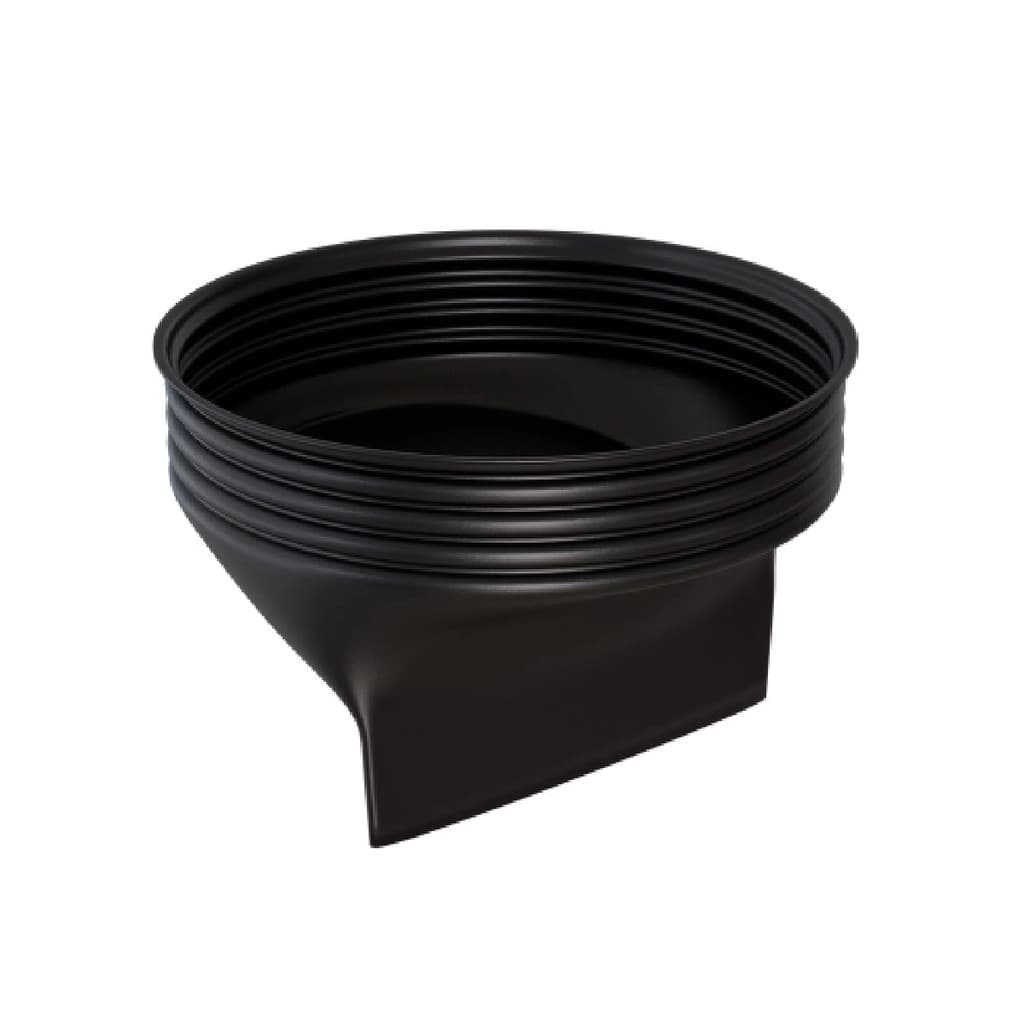 Ralo Anti Espuma e Mau Cheiro Insetos Preto 100mm Estrela