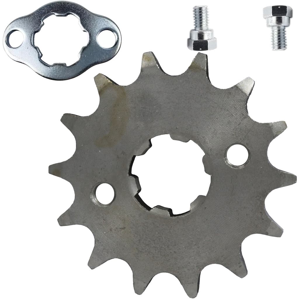 Pinhão transmissão 14 dentes CG125 CG150 CG160 Fan Titan Start NXR125 NXR150 NXR160 Bros XRE190 