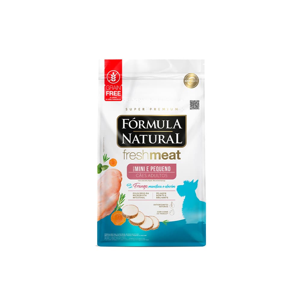 FORMULA NATURAL FRESH MEAT ADULTO MINI E PEQUENO 2,5KG