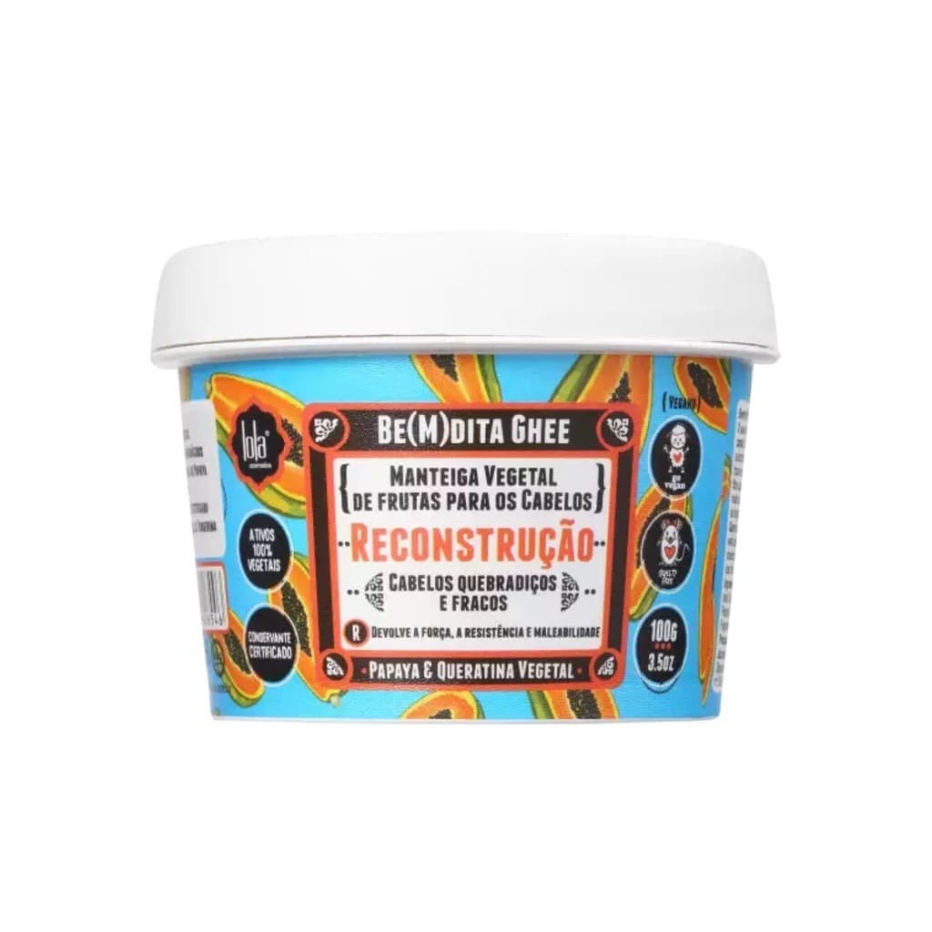 Lola Cosmetics Be(M)dita Ghee Reconstrução - Máscara Capilar 100g