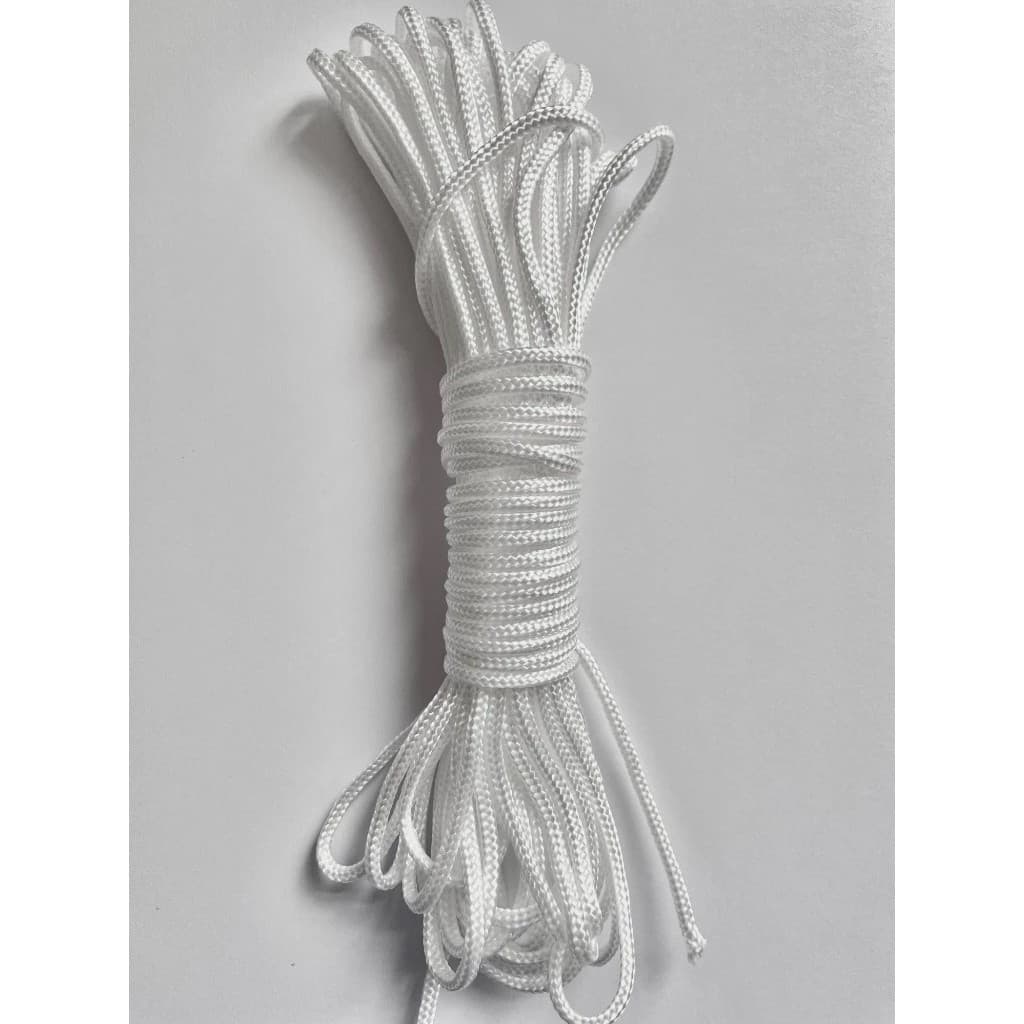 Corda Varal 3mm Resistente 30 ou 21 ou 15 Metros Trançada Polipropileno