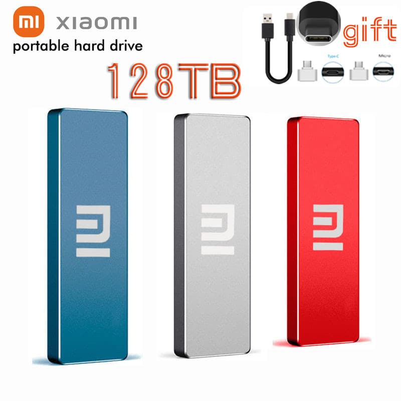 HD Externos SSD  128TB/60TB/30TB  USB3.0 Externo Hard Drive 16TB/8TB   Portable Solid State Drive 1TB/2TB/4TB Disco Rígido Externo Portátil