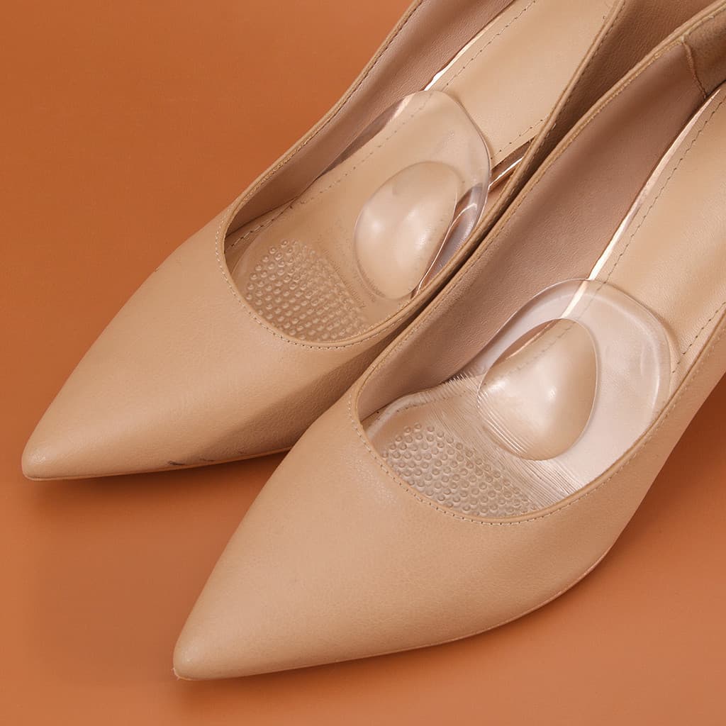 Palmilha Antideslizante para Calcanhar de Pé em Salto Alto Almofada