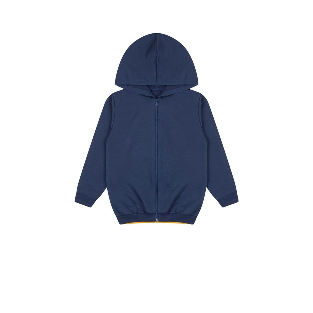 Jaqueta Sem Felpa Infantil Marinho -Alemara