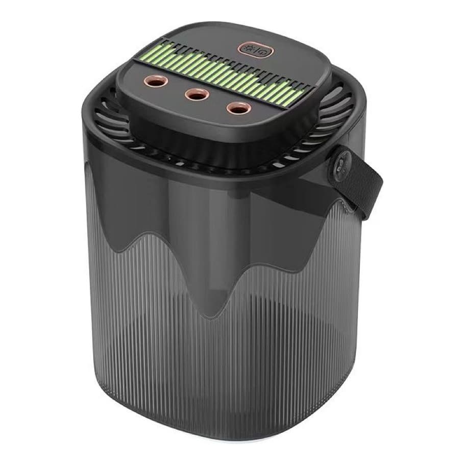 Umidificador Portátil Aromas 3l Com Luz De Aquecimento