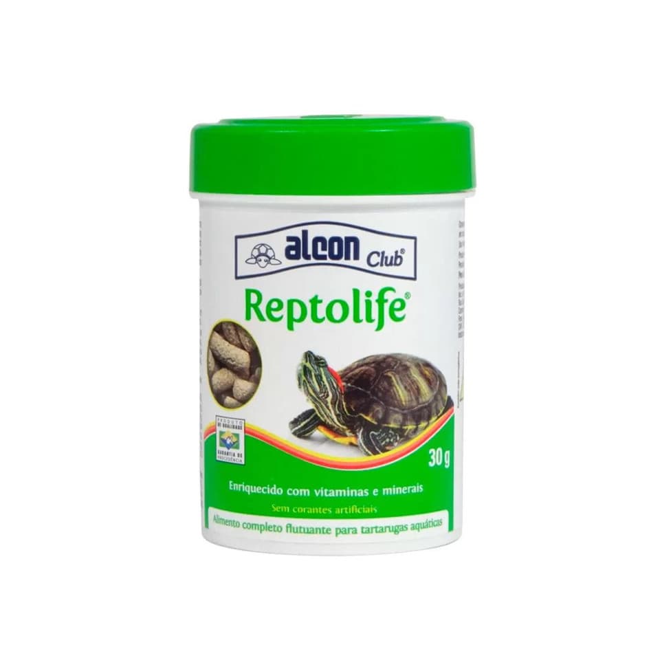 Ração Reptolife Para Tartarugas Aquáticas Alcon Club 30g