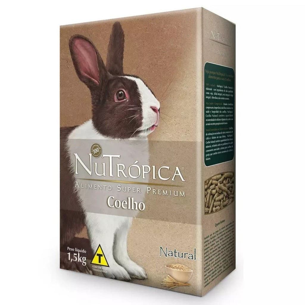 Ração Para Coehos Natural 1,2kg Nutrópica