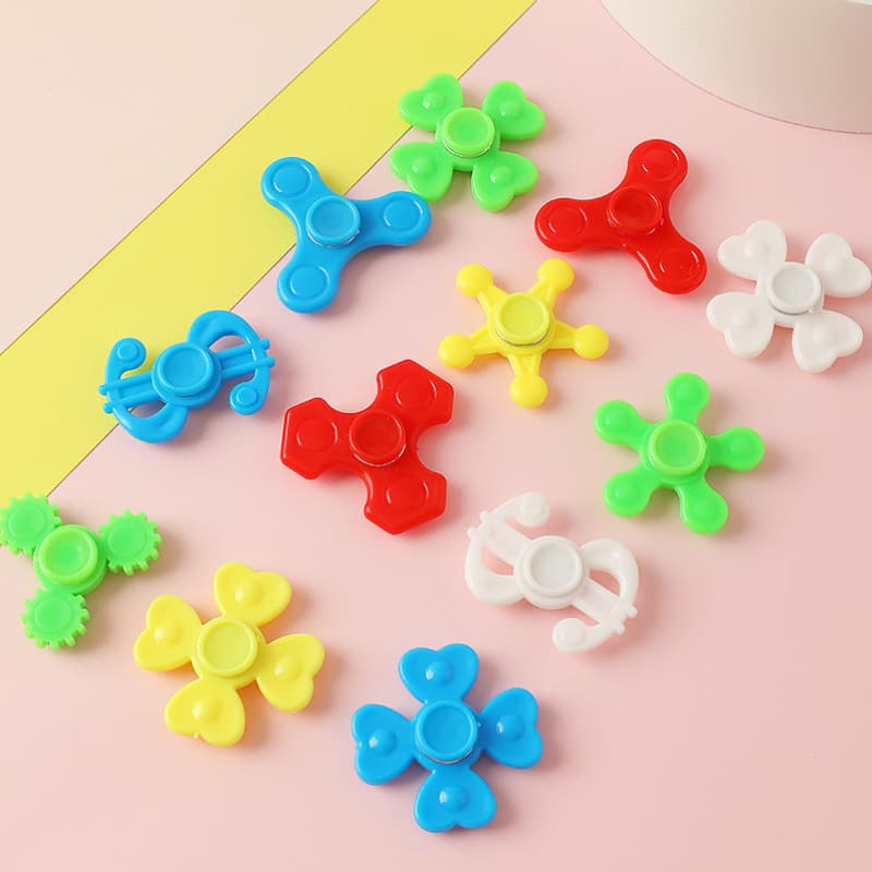 Mini Fidget Spinner Spinner Adulto Descompressão Finger Spinner Brinquedos Infantis de Plástico