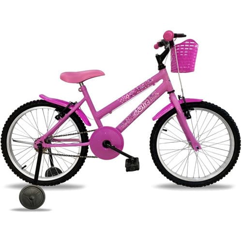 Bicicleta Infantil Julie Aro 20 Power Bike Infantil Feminina C/ Rodas Criança Menina