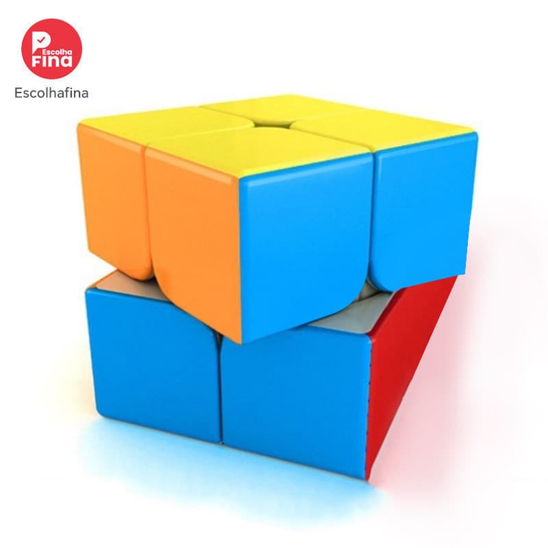 Cubo Mágico De Moyu Rubik 2X2 Cubos 50mm Velocidade Bolso Adesivo Quebra Cabeça Profissional Brinquedos Para Crianças