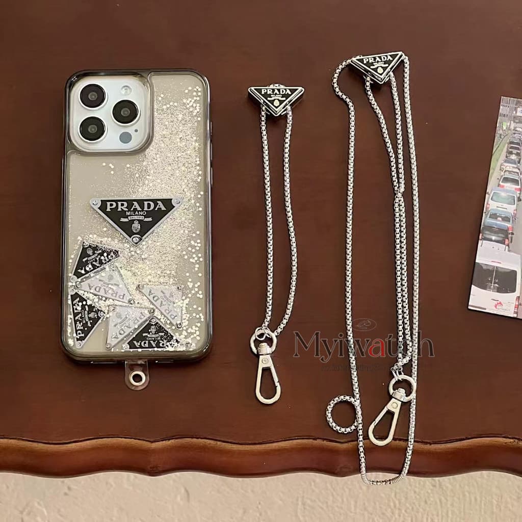 Moda metal Telefone Pendurado Cinta Corrente Mochila diagonal Cruz Longa Chaveiro AirPods Fone De Ouvido Bluetooth anti 