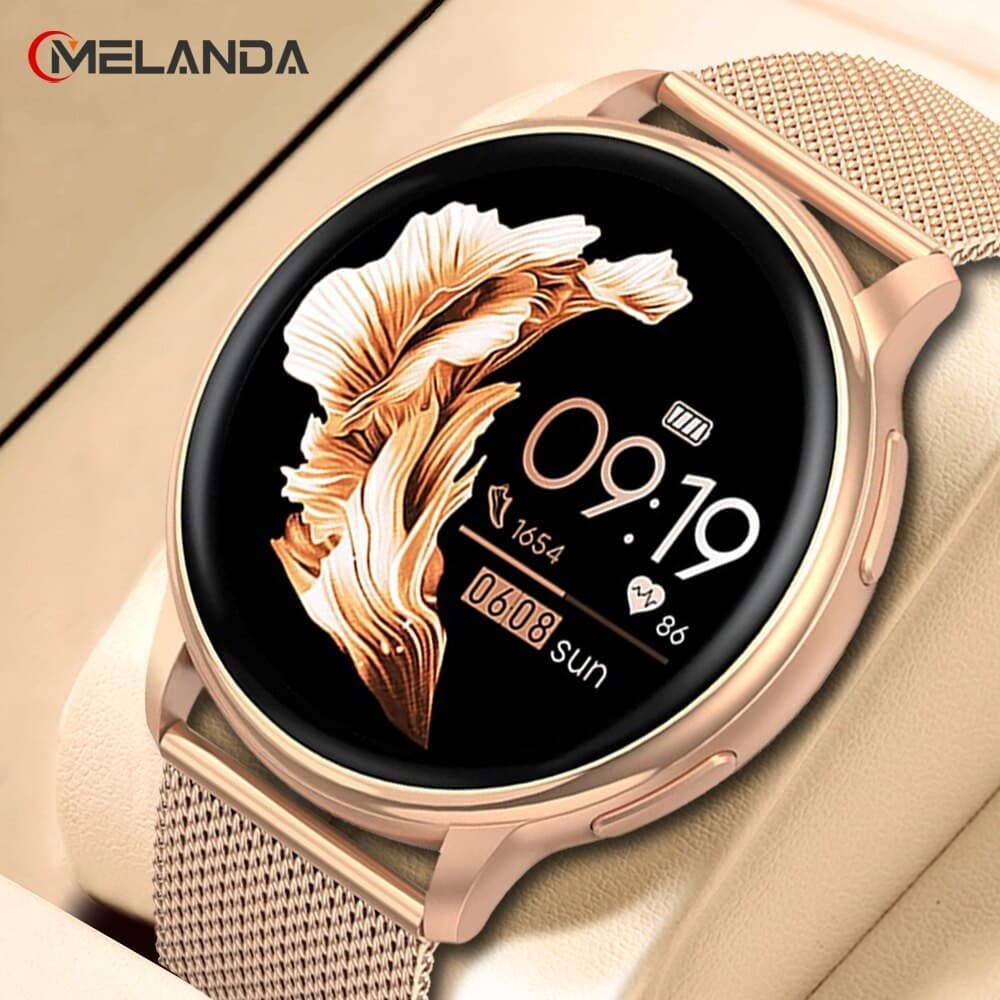 Relógio Smartwatch Bluetooth Chamada Smart Watch Mulher Discagem Personalizada Relógios De Aço Homens Rastreador Esportivo Ritmo Cardíaco Para Android IOS G35