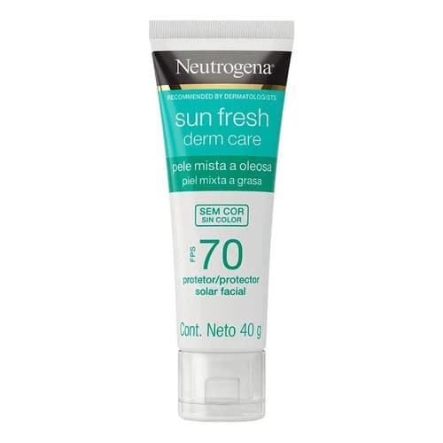 Protetor Solar Neutrogena Sun Fresh Derm Care Fps 70 40g