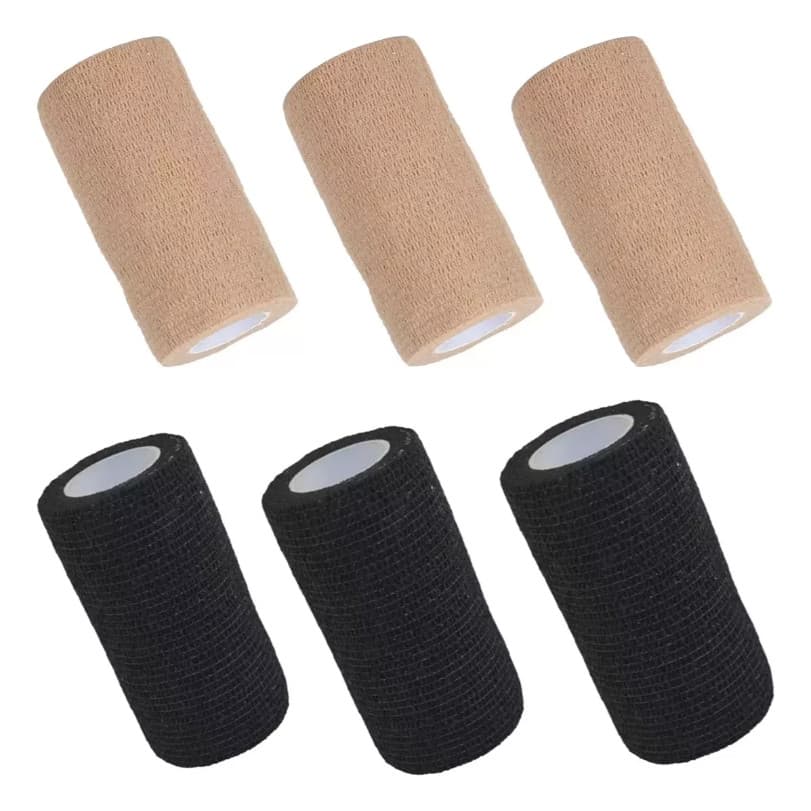 Bandagem Elástica Fita Adesiva Faixa De Atadura 3 unidades de 10cm