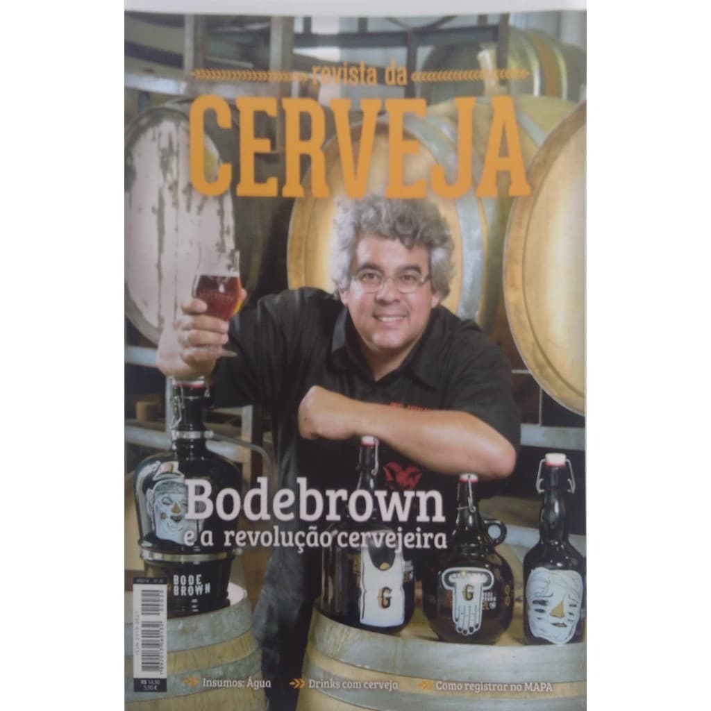 Revista da Cerveja Bodebrown e a Revolução Cervejeira de Emílio Chagas