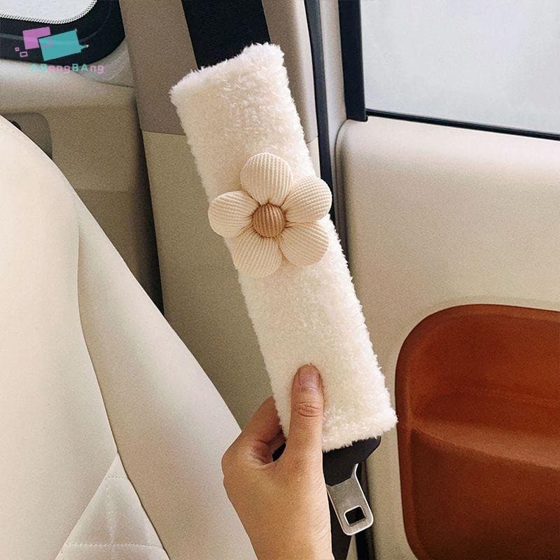 Abongbanghn 1Pc Estilo Do Carro Capa De Cinto De Segurança Alça De Ombro Almofada Dos Desenhos Animados Urso Protetor