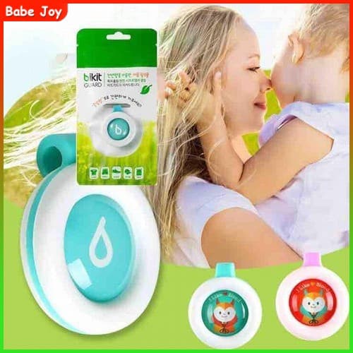 Botão repelente de mosquitos para bebês com clipe broche anti-mosquito de proteção natural