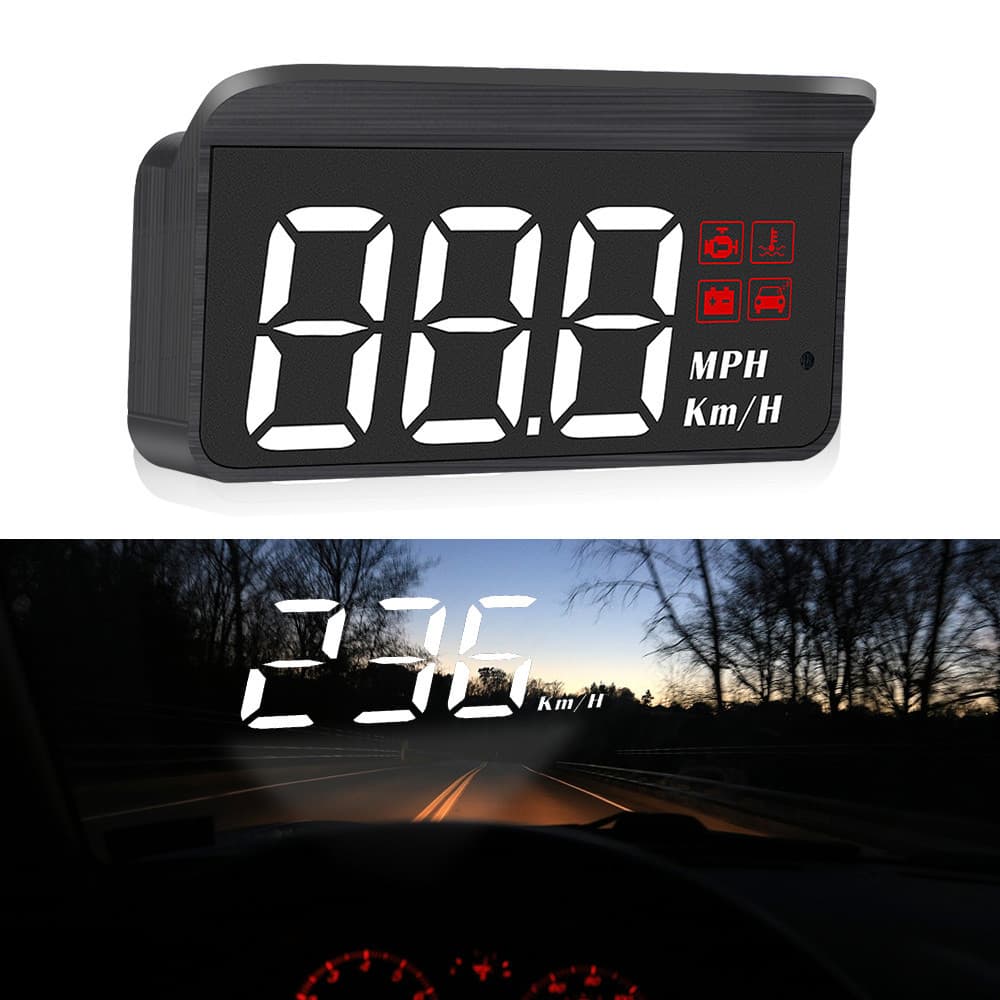 Novo Projetor De Pára-Brisas OBD2 HUD Head Up Display Do Carro Medidor De Velocidade On Board Computer Acessórios Eletrônicos Digitais Auto M3
