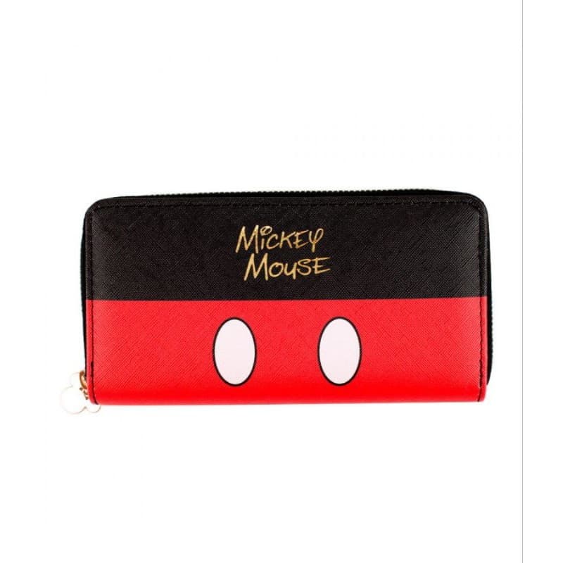 Carteira Retangular Assinatura Cores Mickey 10x20cm - Disney